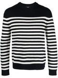 Theory Latho striped cotton jumper